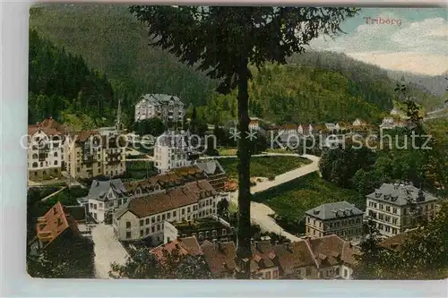 AK / Ansichtskarte Triberg Schwarzwald Teilansicht Kat. Triberg im Schwarzwald