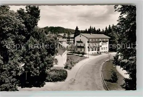 AK / Ansichtskarte Bad Duerrheim Kursanatorium Karolushaus Kat. Bad Duerrheim