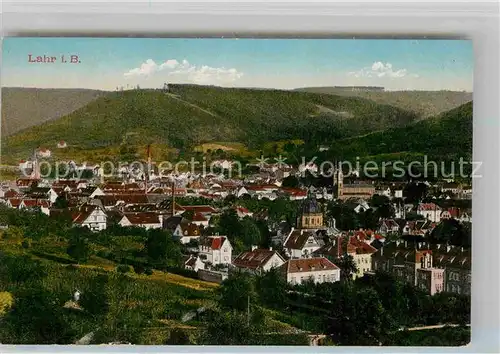 AK / Ansichtskarte Lahr Schwarzwald Panorama Kat. Lahr