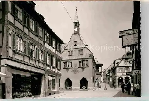 AK / Ansichtskarte Lahr Schwarzwald Rathaus Kat. Lahr