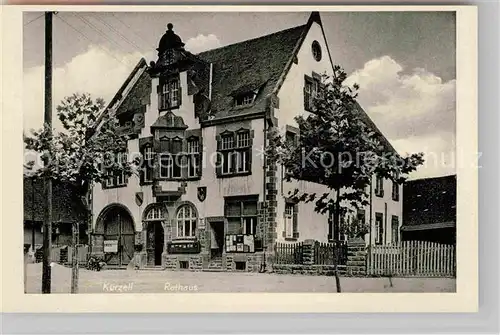 AK / Ansichtskarte Kuerzell Rathaus Kat. Meissenheim