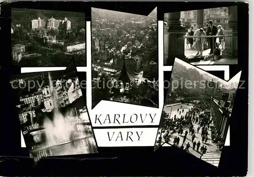 AK / Ansichtskarte Karlovy Vary Panorama Kat. Karlovy Vary Karlsbad
