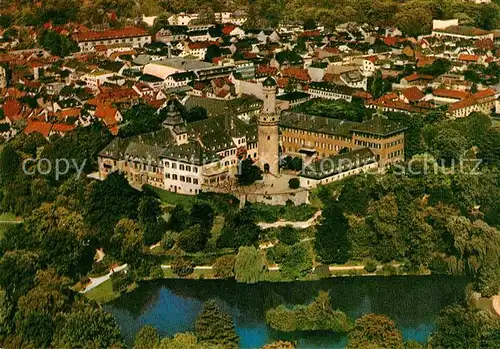 AK / Ansichtskarte Bad Homburg Schloss Fliegeraufnahme Kat. Bad Homburg v.d. Hoehe