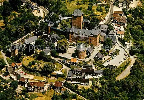 AK / Ansichtskarte Burg Wupper Schloss Bergisches Land Fliegeraufnahme Kat. Solingen