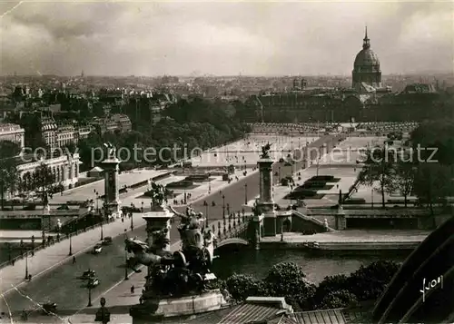 AK / Ansichtskarte Paris Pont Alexandre III Esplanade Hotel des Invalides  Kat. Paris