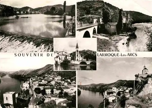 AK / Ansichtskarte Larroque Haute Garonne Partien am Fluss Kat. Larroque