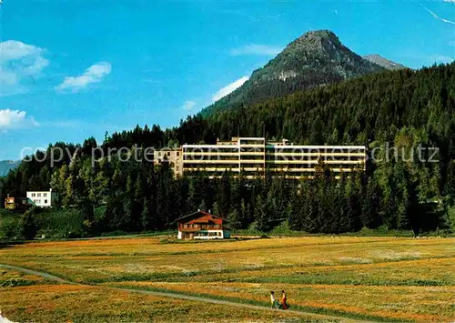 AK / Ansichtskarte Davos Dorf GR Sanatorium Valbella im Hochgebirge Kat. Davos