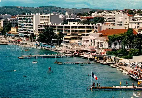 AK / Ansichtskarte Juan les Pins Plage Casino Nouveaux Immeubles Cote d Azur vue aerienne Kat. Antibes