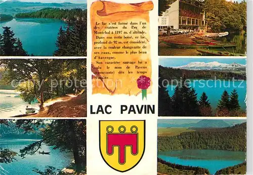 AK / Ansichtskarte Lac Pavin Partien am See Kat. Volvic