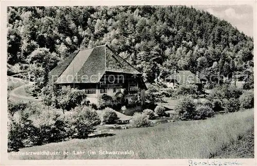 AK / Ansichtskarte Lahr Schwarzwald Schwarzwaldhaeuser Kat. Lahr