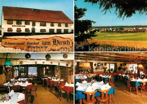 AK / Ansichtskarte Moenchweiler Gasthof zum Hirsch Kat. Moenchweiler
