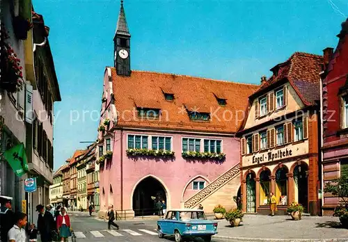 AK / Ansichtskarte Lahr Schwarzwald Altes Rathaus Kat. Lahr