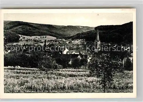 AK / Ansichtskarte Sulz Lahr Panorama Sulztal Kat. Lahr