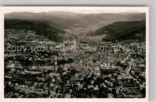 AK / Ansichtskarte Lahr Schwarzwald Fliegeraufnahme Kat. Lahr