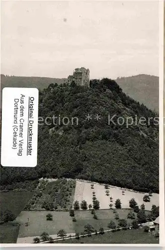 AK / Ansichtskarte Lahr Schwarzwald Ruine Hohen Gerolsdseck  Kat. Lahr