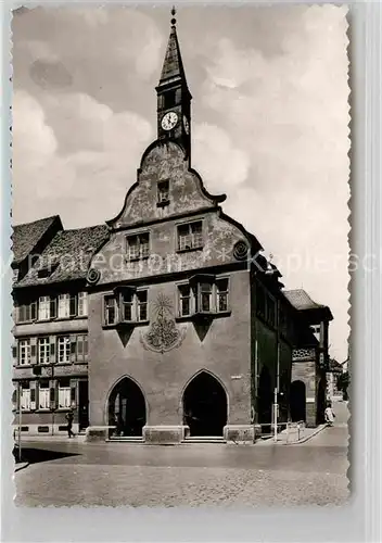 AK / Ansichtskarte Lahr Schwarzwald Altes Rathaus Kat. Lahr