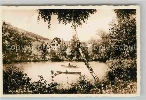 AK / Ansichtskarte Lahr Schwarzwald Hohenbergsee Kat. Lahr