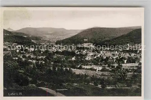 AK / Ansichtskarte Lahr Schwarzwald Panorama  Kat. Lahr