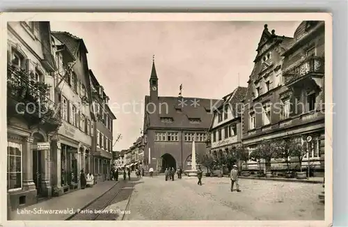 AK / Ansichtskarte Lahr Schwarzwald Rathaus Kat. Lahr