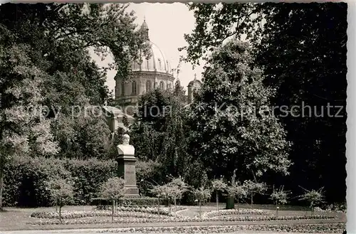 AK / Ansichtskarte Lahr Schwarzwald Stadtpark Bismarckdenkmal Kat. Lahr