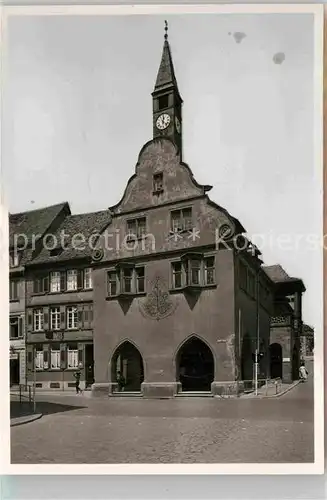 AK / Ansichtskarte Lahr Schwarzwald Altes Rathaus Kat. Lahr