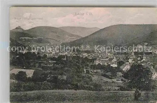 AK / Ansichtskarte Lahr Schwarzwald Panorama  Kat. Lahr