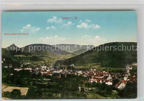 AK / Ansichtskarte Lahr Schwarzwald Panorama  Kat. Lahr