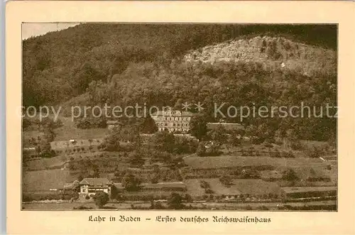 AK / Ansichtskarte Lahr Schwarzwald Reichswaisenhaus Kat. Lahr