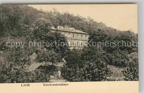 AK / Ansichtskarte Lahr Schwarzwald Reichswaisenhaus Kat. Lahr