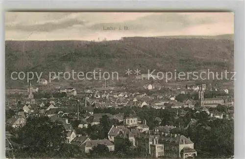 AK / Ansichtskarte Lahr Schwarzwald Panorama Kat. Lahr