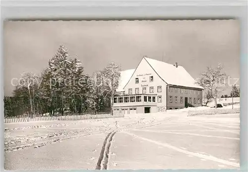 AK / Ansichtskarte Escheck Gasthaus zum Kreuz Kat. Schoenwald im Schwarzwald