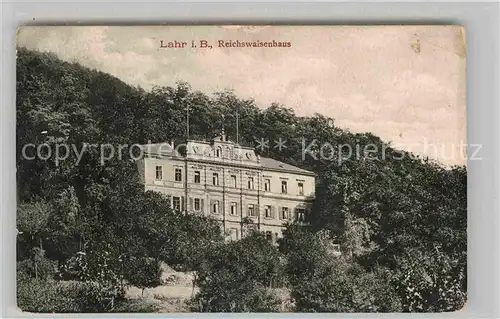 AK / Ansichtskarte Lahr Schwarzwald Reichswaisenhaus Kat. Lahr