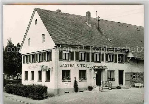 AK / Ansichtskarte Bad Duerrheim Gasthof Traube Kat. Bad Duerrheim