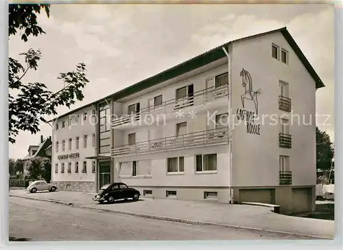 AK / Ansichtskarte Bad Duerrheim Gasthof Pension Roessle Kat. Bad Duerrheim