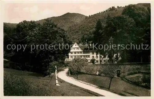 AK / Ansichtskarte Sulzbach Bad Kurhaus Kat. Lautenbach