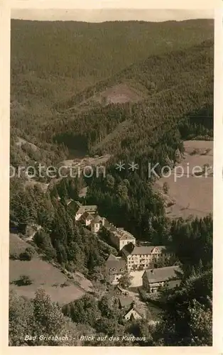 AK / Ansichtskarte Bad Griesbach Schwarzwald  Kurhaus  Kat. Bad Peterstal Griesbach