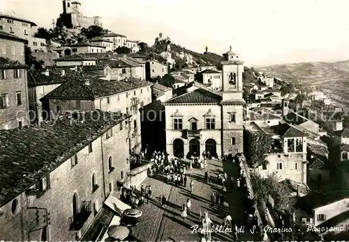 AK / Ansichtskarte San Marino Repubblica Panorama 