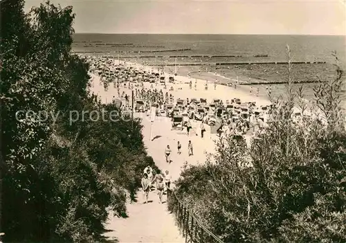 AK / Ansichtskarte Koserow Ostseebad Usedom Strand Kat. Koserow