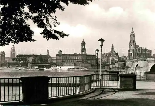 AK / Ansichtskarte Dresden Blick vom Narrenhaus Kat. Dresden Elbe