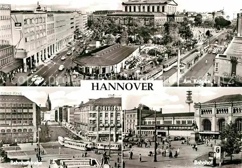 AK / Ansichtskarte Hannover Leibnizkeks Bahnhof Kroepke Kat. Hannover