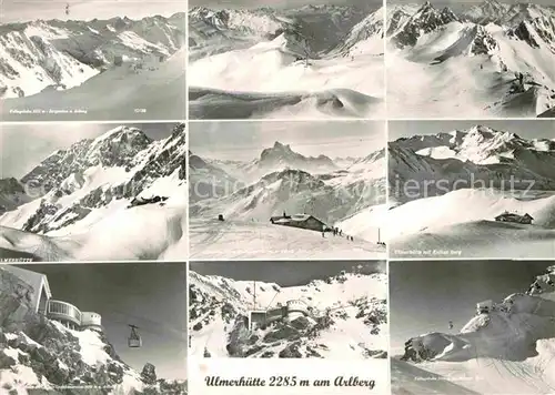 AK / Ansichtskarte Arlberg Ulmerhuette Winterlandschaften Kat. Oesterreich