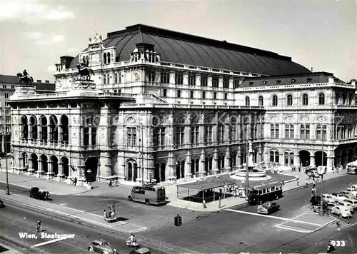 AK / Ansichtskarte Wien Staatsoper Kat. Wien