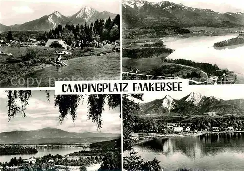 AK / Ansichtskarte Faakersee Campingplatz  Kat. Villach