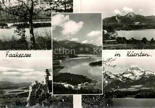 AK / Ansichtskarte Faakersee Panorama Kat. Villach