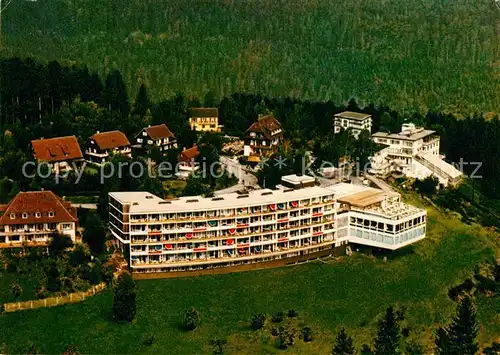 AK / Ansichtskarte Bad Wildbad Kurhotel Sommerberg Kurort Schwarzwald Fliegeraufnahme Kat. Bad Wildbad