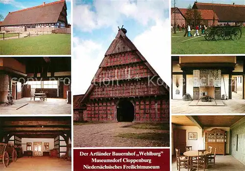 AK / Ansichtskarte Cloppenburg Artlaender Bauernhof Wehlburg Freilichtmuseum Kat. Cloppenburg