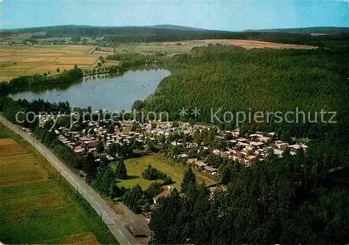 AK / Ansichtskarte Freilingen Westerwald Campingplatz Fliegeraufnahme Kat. Freilingen