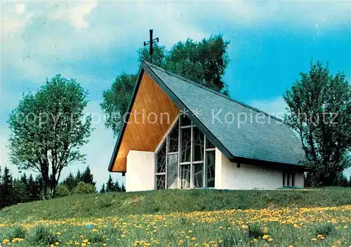 AK / Ansichtskarte Hoechenschwand Kapelle Maria Frieden am Feldbergblick Kurort Schwarzwald Kat. Hoechenschwand