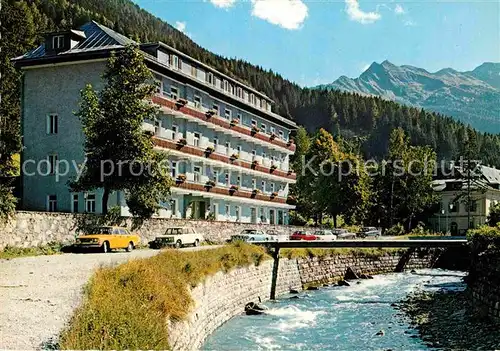 AK / Ansichtskarte Badgastein Kurhaus Tauernhof am Fluss Kat. Bad Gastein