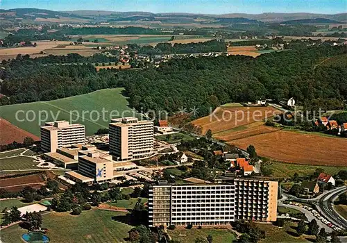 AK / Ansichtskarte Bad Salzuflen Kliniken am Burggraben Fachklinik Salztal Fliegeraufnahme Kat. Bad Salzuflen